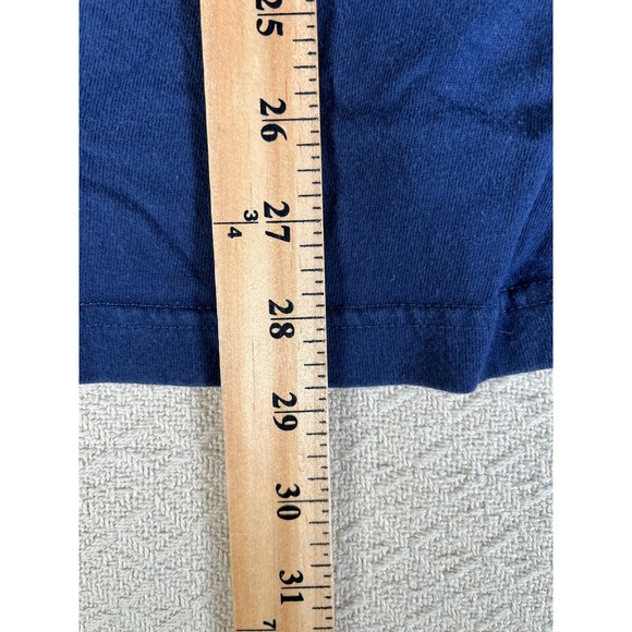 New England Patriots T-Shirt Men L Navy Blue NFL Team Graphics Cotton - Picture 8 of 10